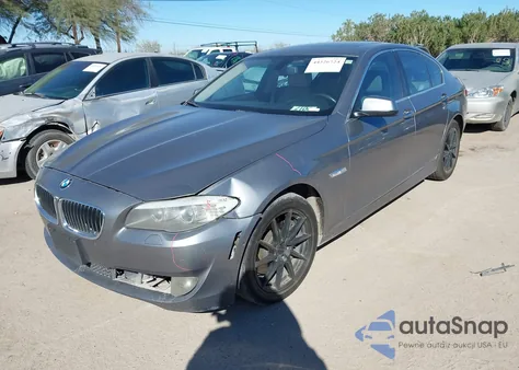 2013 BMW 535I из США, поврежденный, VIN WBAFR7C50DC823190